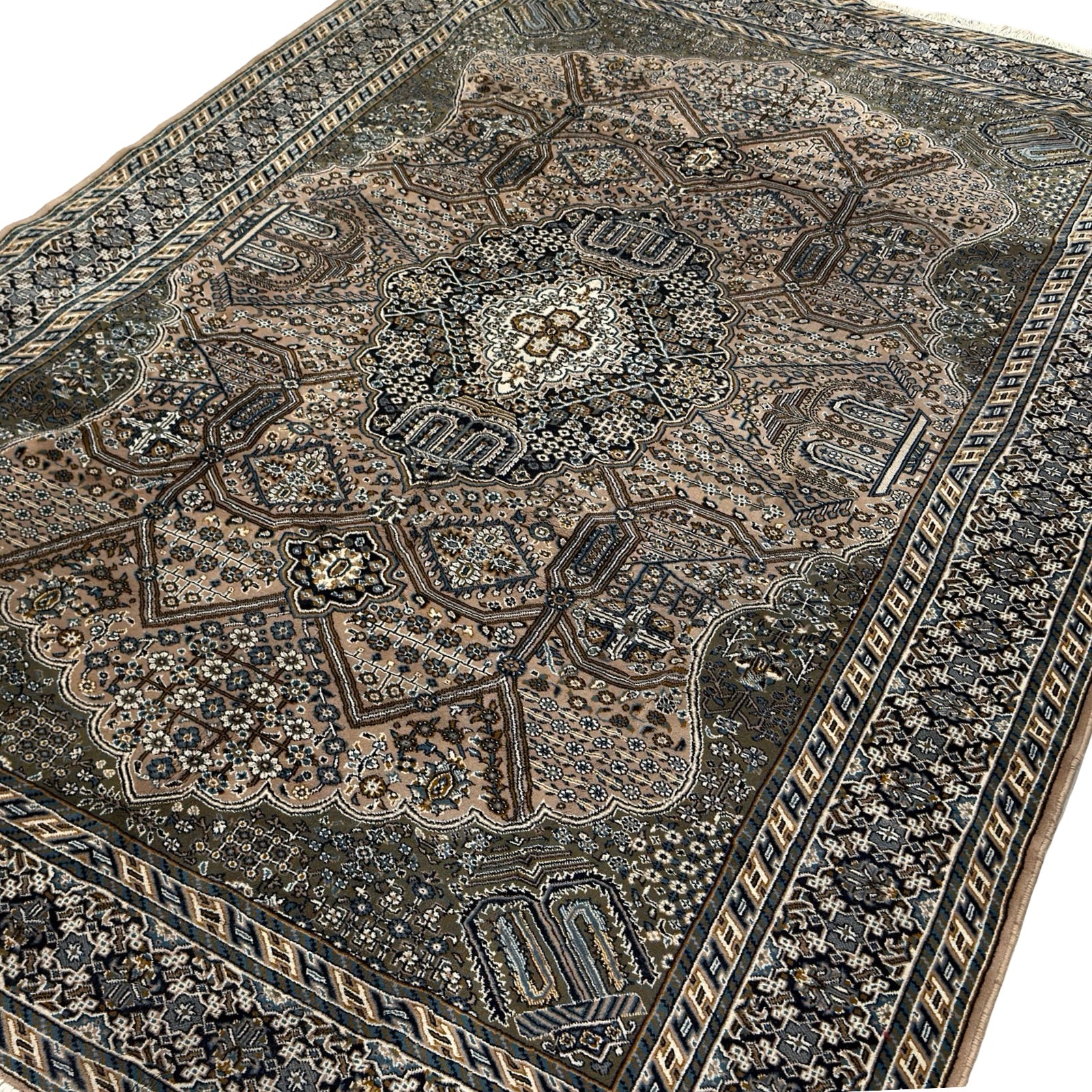 300 x 200 cm Persian Geometric Machine-Made Rug