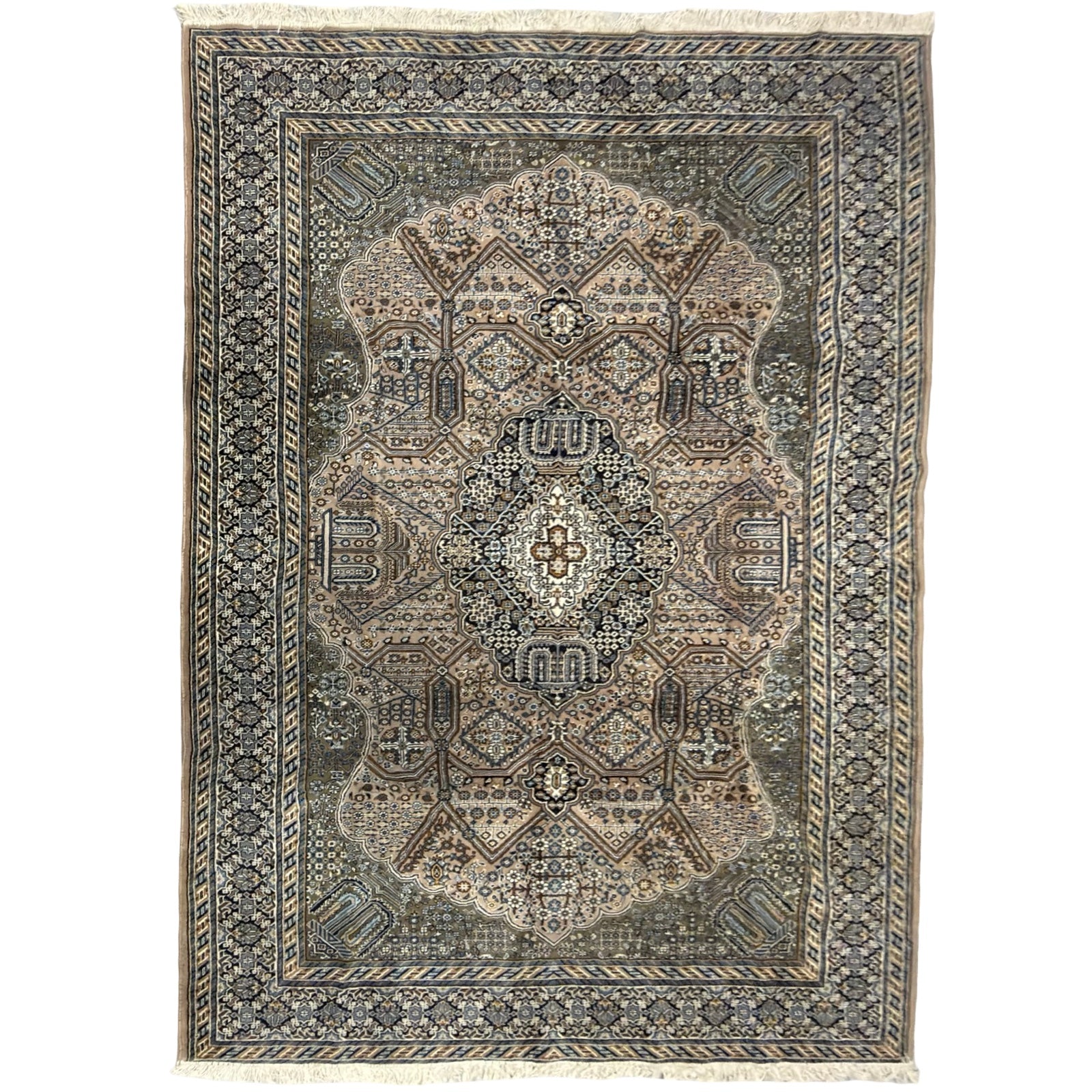 300 x 200 cm Persian Geometric Machine-Made Rug