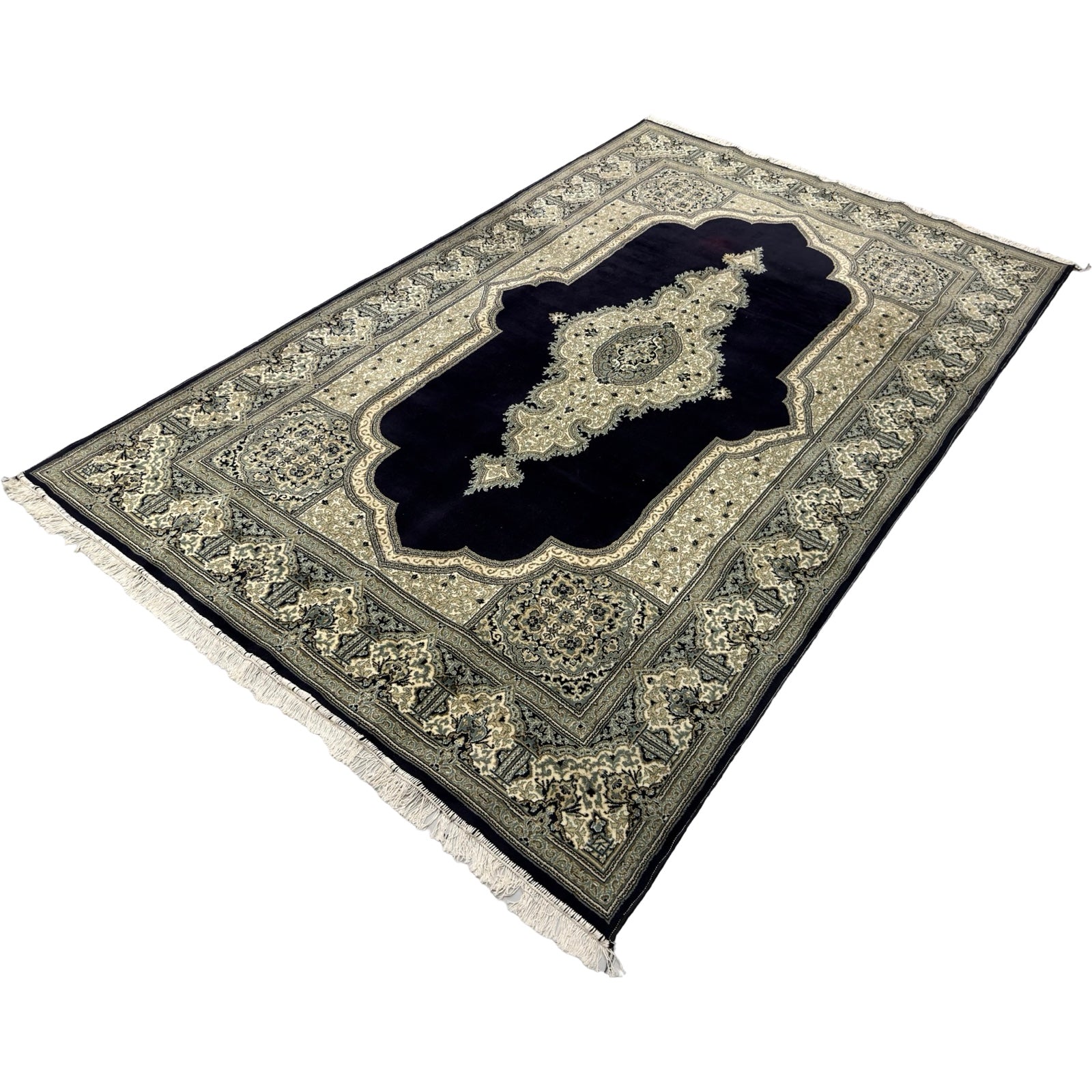 300 x 200cm Machine Made Persian Kirman Rug