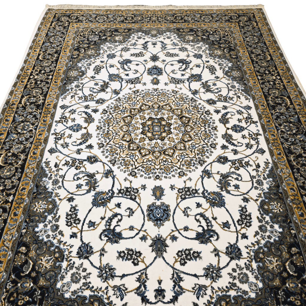 300 x 200 cm Persian Brown Kashan Rug