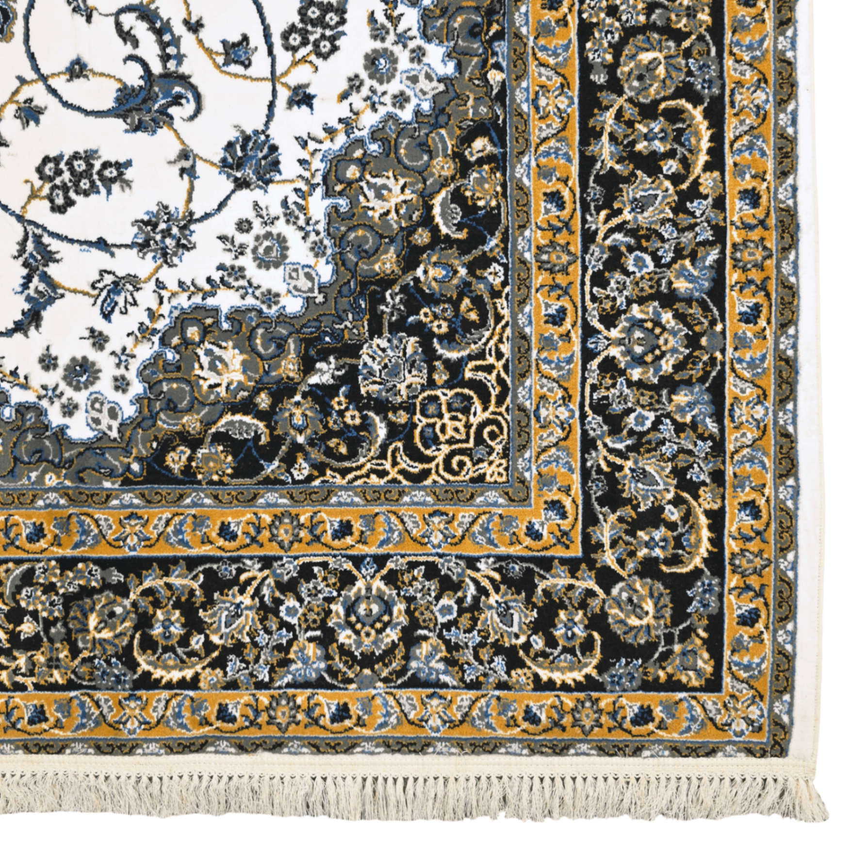 300 x 200 cm Persian Brown Kashan Rug