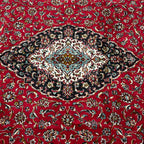 300 x 200 cm Persian Kashan Medallion Machine-Made Rug