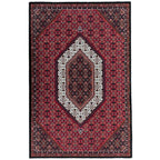 300 x 200 cm Persian Red Bidjar Rug – Traditional Medallion