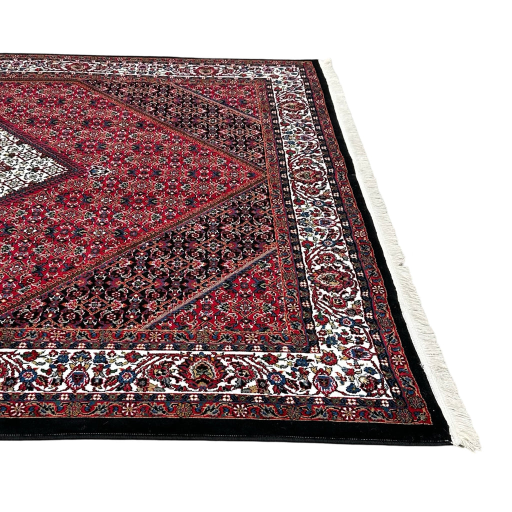 300 x 200 cm Persian Red Bidjar Rug – Traditional Medallion