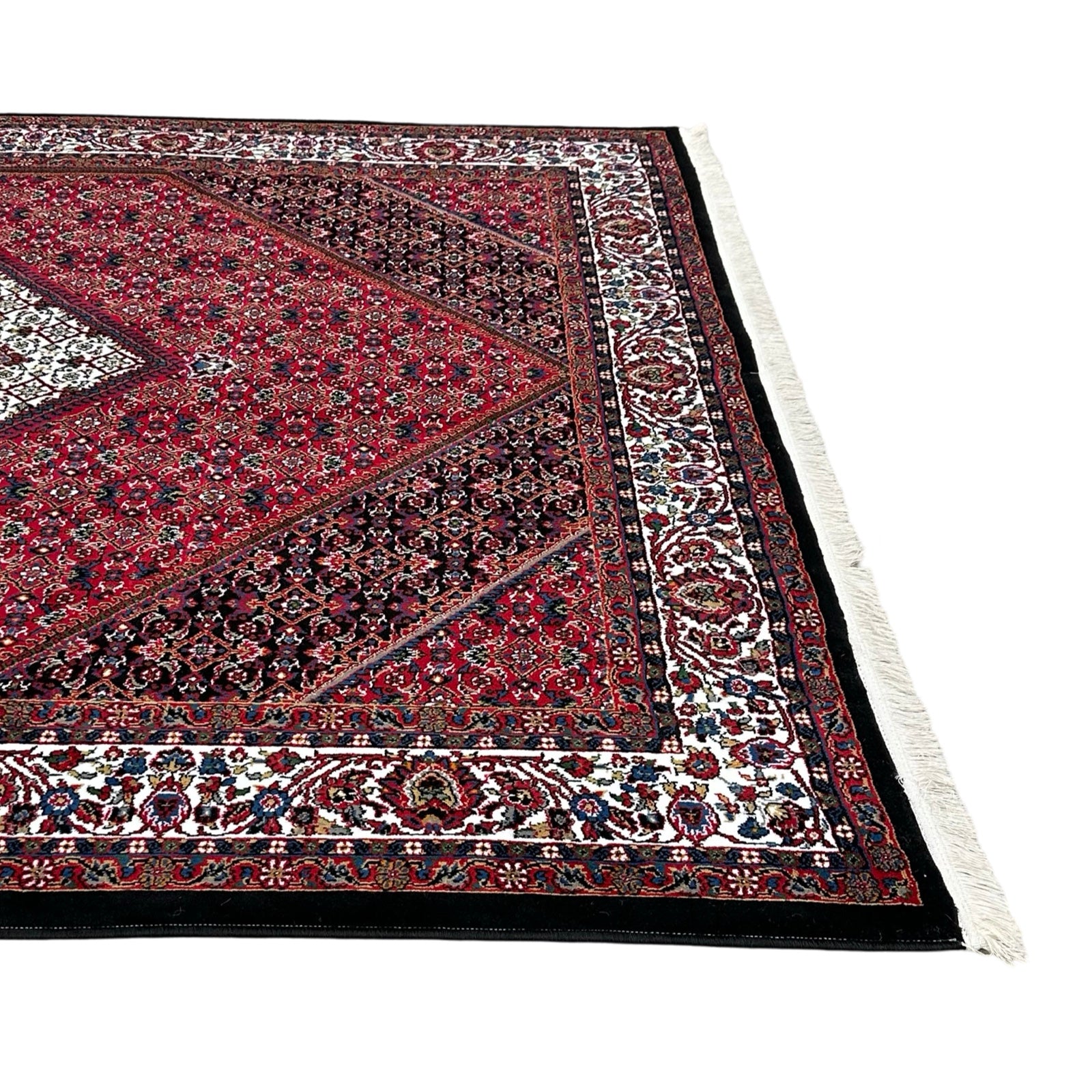 300 x 200 cm Persian Red Bidjar Rug – Traditional Medallion