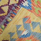 90 x 60 cm Hand-Woven Afghan Kilim