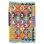 90 x 60 cv Hand Woven Afghan Kilim