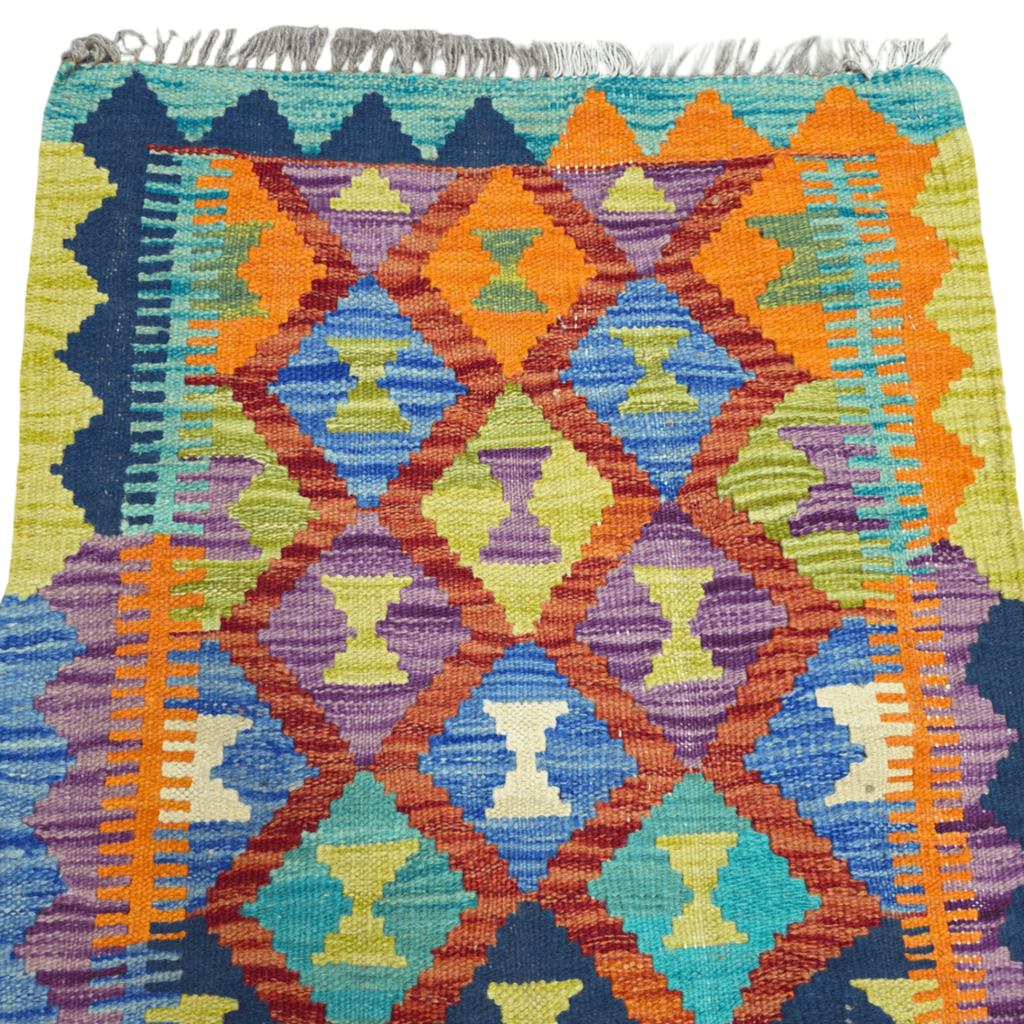 90 x 60 cv Hand Woven Afghan Kilim