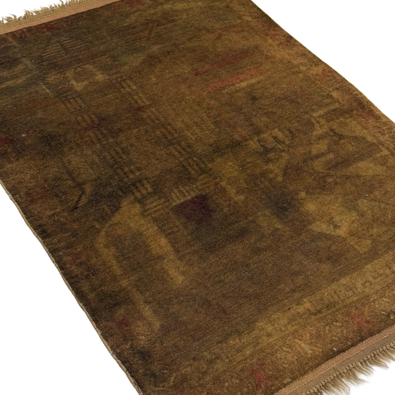130 x 90 cm Hand-Knotted Afghan Baluch Prayer Rug