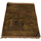 130 x 90 cm Hand-Knotted Afghan Baluch Prayer Rug
