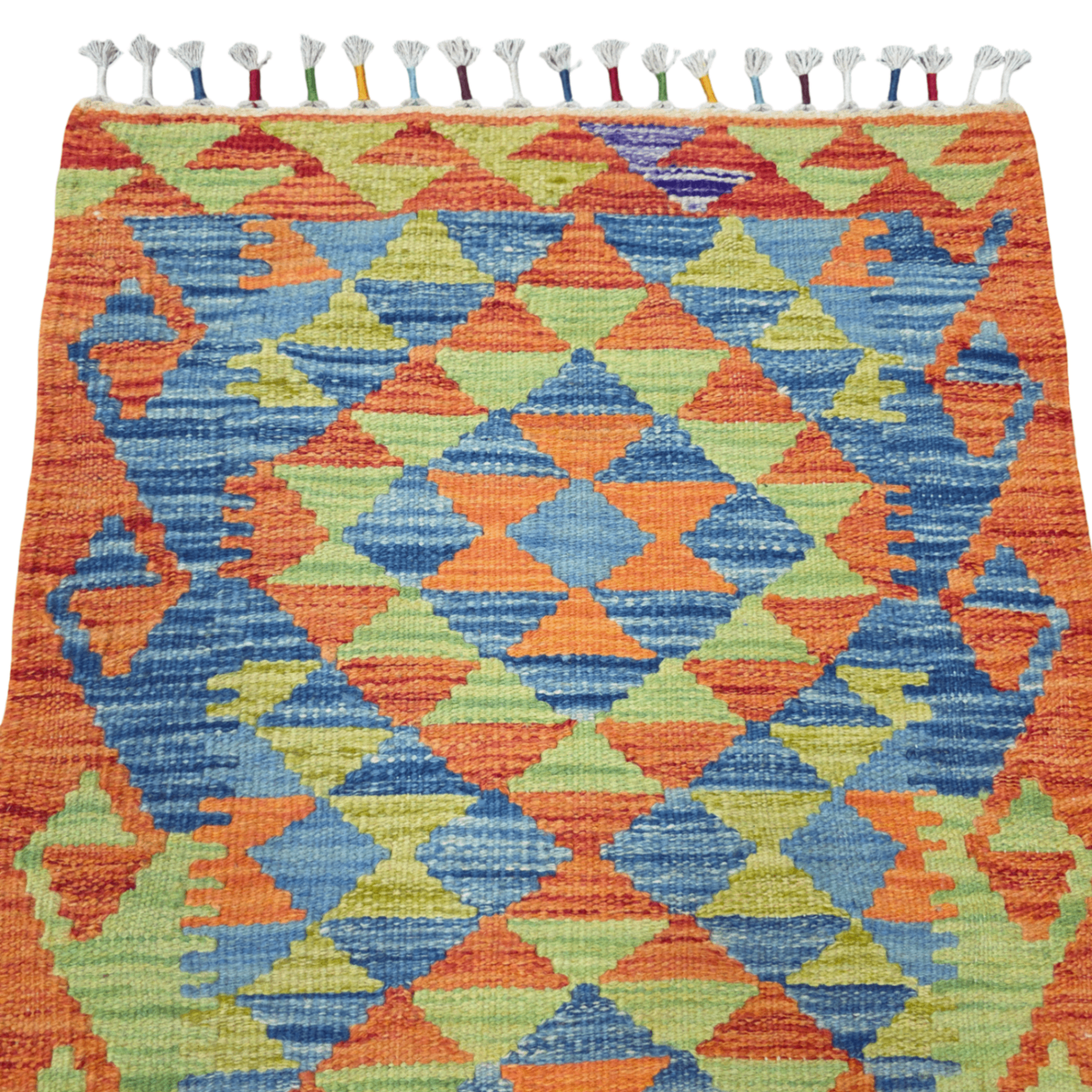 90 x 60 cm Hand-Woven Afghan Kilim