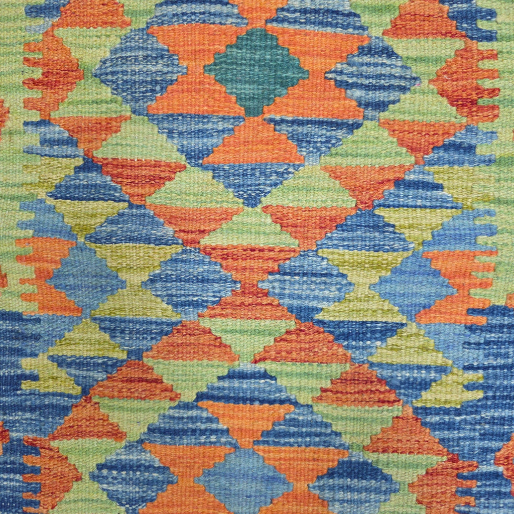 90 x 60 cm Hand-Woven Afghan Kilim