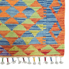 90 x 60 cm Hand-Woven Afghan Kilim