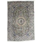 305 x 197 cm Hand-Knotted Persian Nain Wool Rug