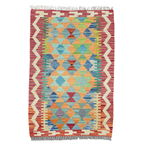 90 x 60 cm Hand-Woven Afghan Kilim