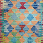 90 x 60 cm Hand-Woven Afghan Kilim