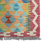 90 x 60 cm Hand-Woven Afghan Kilim