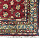 186 x 122 cm Hand-Knotted Afghan Akche Rug