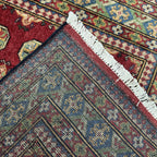 186 x 122 cm Hand-Knotted Afghan Akche Rug