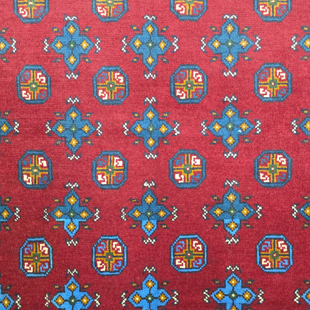 194 x 140 cm Hand-Woven Afghan Akche Rug