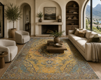 310 x 200 cm Hand-Knotted Tabriz Ultra Vintage Persian Wool Rug