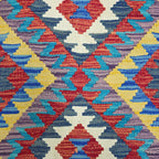 90 x 60 cm Hand-Woven Afghan Kilim