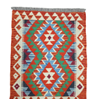 90 x 60 cm Hand-Woven Afghan Kilim