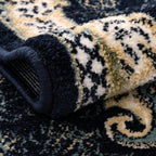 400 x 305 cm Turkish Machine Made Persian Nain Design – Navy Rug