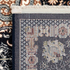 400 x 305 cm Turkish Machine Made Persian Nain Design – Navy Rug