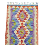 90 x 60 cm Hand-Woven Afghan Kilim
