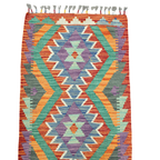 90 x 60 cm Hand-Woven Afghan Kilim
