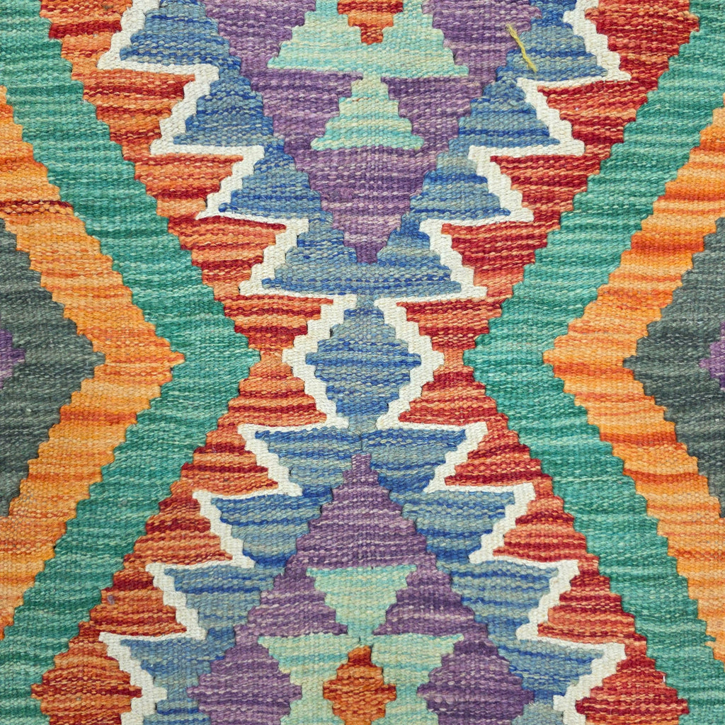 90 x 60 cm Hand-Woven Afghan Kilim
