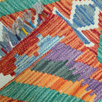 90 x 60 cm Hand-Woven Afghan Kilim