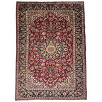 318 x 210 cm Hand-Knotted Persian Kashan Rug