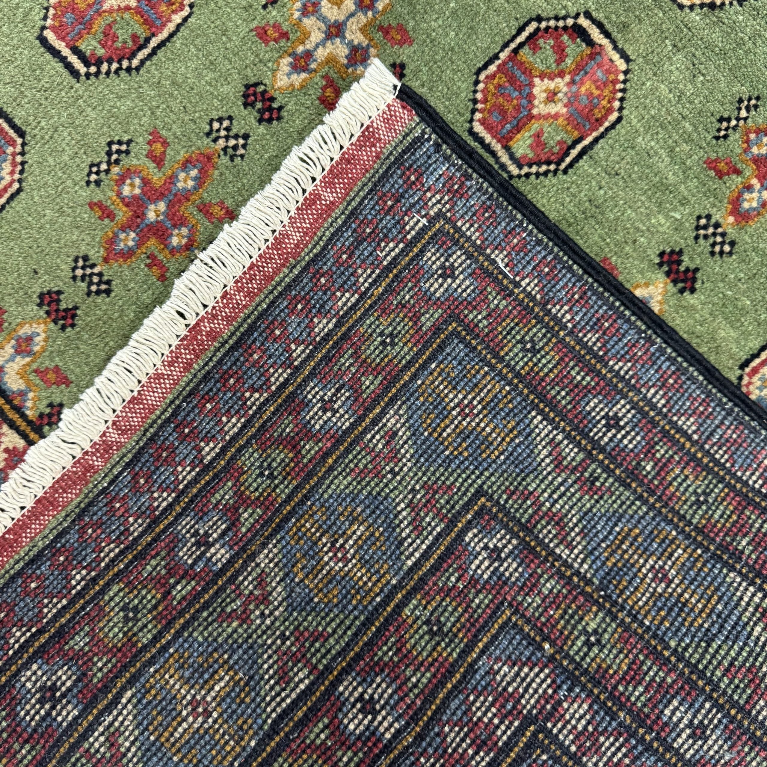 176 x 122 cm Hand-Knotted Afghan Akche Rug
