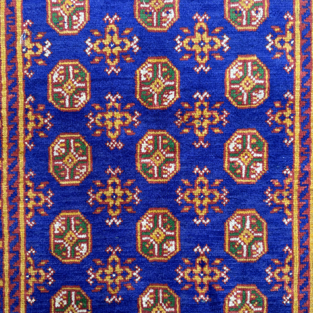 189 x 113 cm Hand-Knotted Afghan Akche Rug