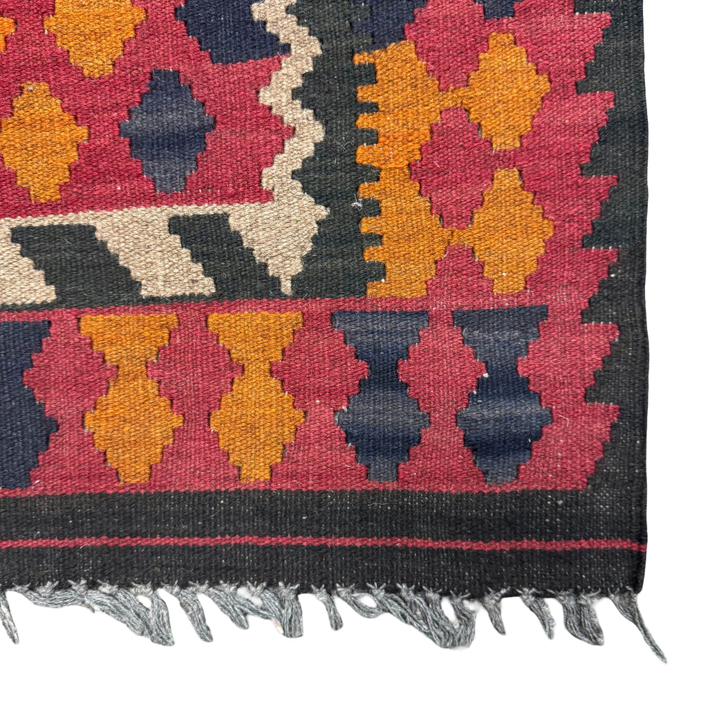 285 x 84 cm Hand-Woven Afghan Kilim – Runner Rug