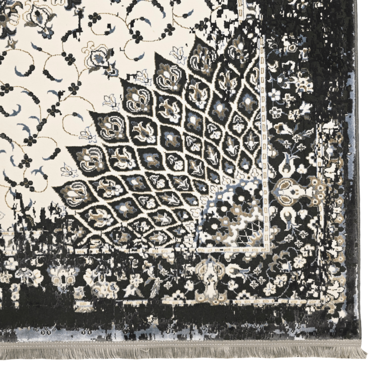 290 x 200 cm Turkish Machine Made Persian Vintage Design Rug