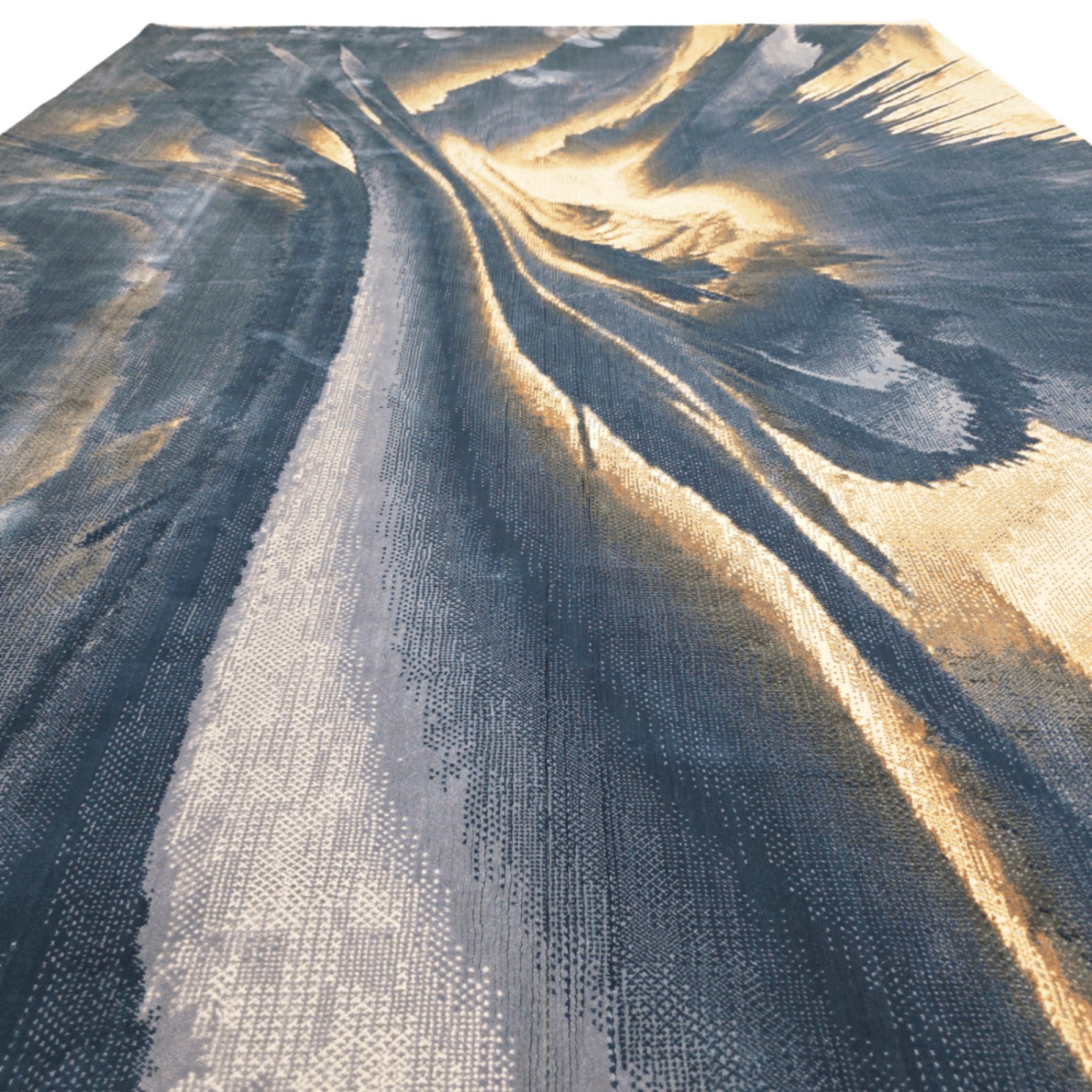 290 x 200 cm Modern Design Machine-Made Rug – Contemporary Polyester Area Rug