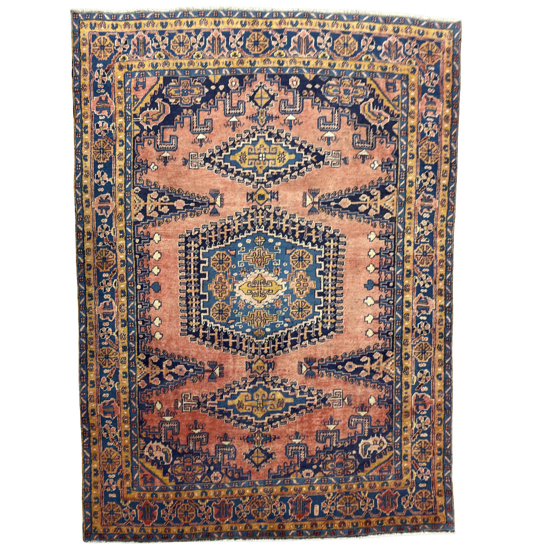 330 x 230 cm Hand-Knotted Vintage Persian Wiss Rug