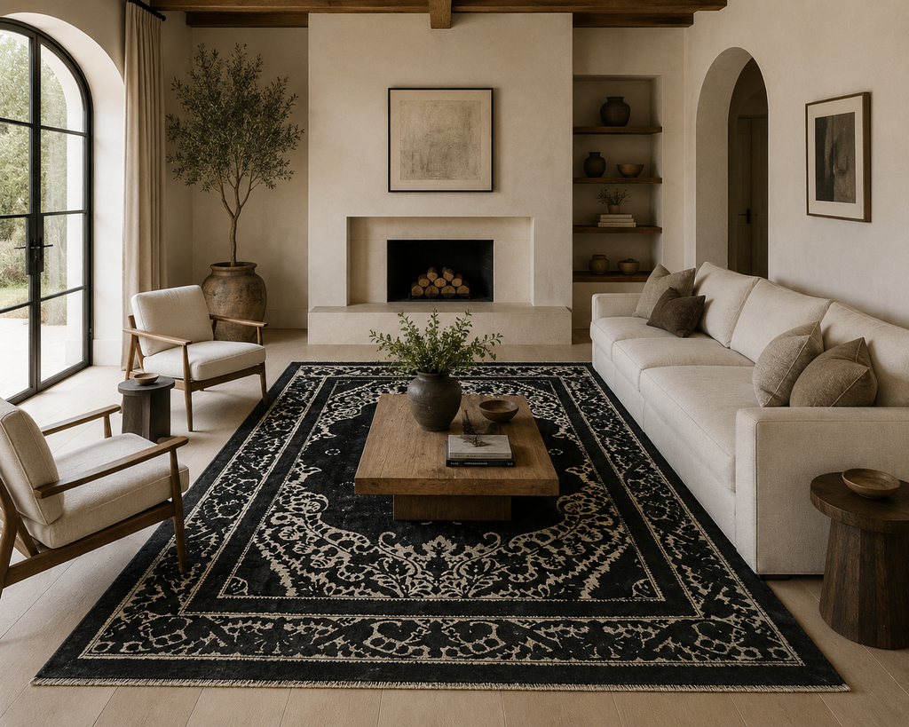 330 x 236 cm Hand-Knotted Ultra Vintage Persian Wool Rug