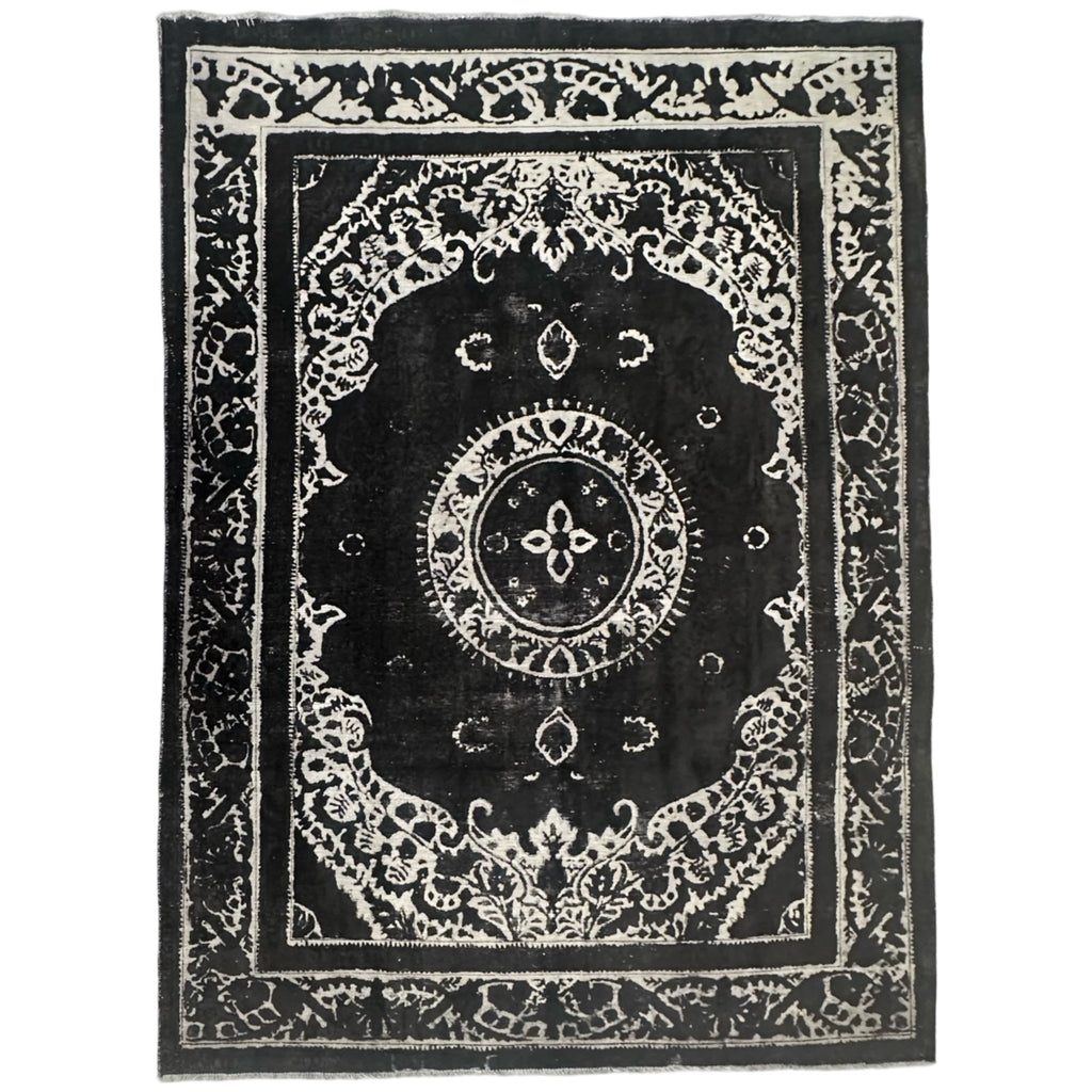 330 x 236 cm Hand-Knotted Ultra Vintage Persian Wool Rug