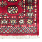 164 x 94 cm Hand Knotted Red Karachi Bokhara – Wool Rug