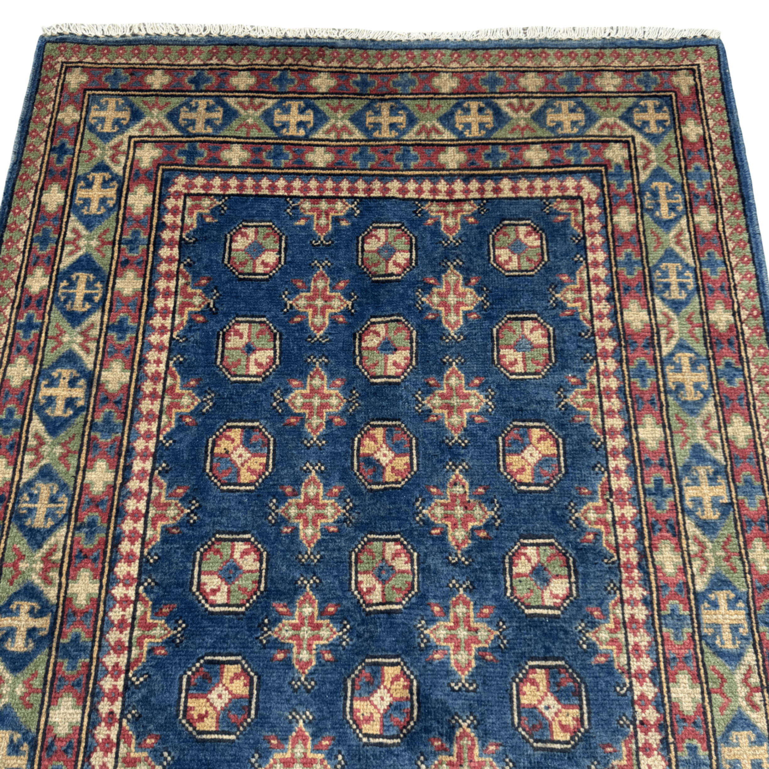 176 x 116 cm Hand-Knotted Afghan Akche,