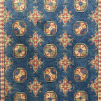 176 x 116 cm Hand-Knotted Afghan Akche,