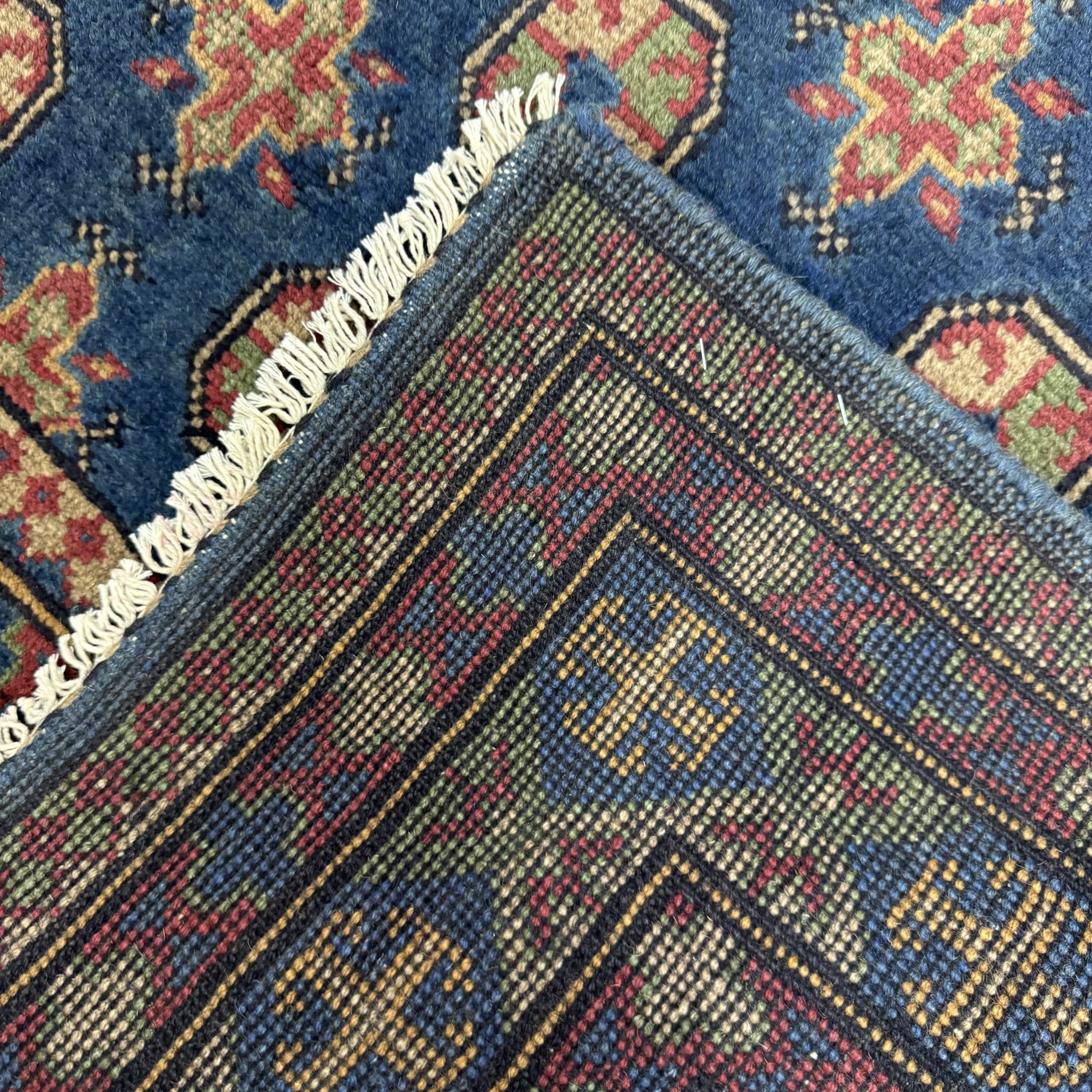 176 x 116 cm Hand-Knotted Afghan Akche,