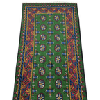 194 x 100 cm Hand-Knotted Afghan Akche Rug