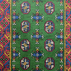 194 x 100 cm Hand-Knotted Afghan Akche Rug