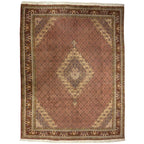 340 x 250 cm Hand-Knotted Persian Bijar Vintage Rug