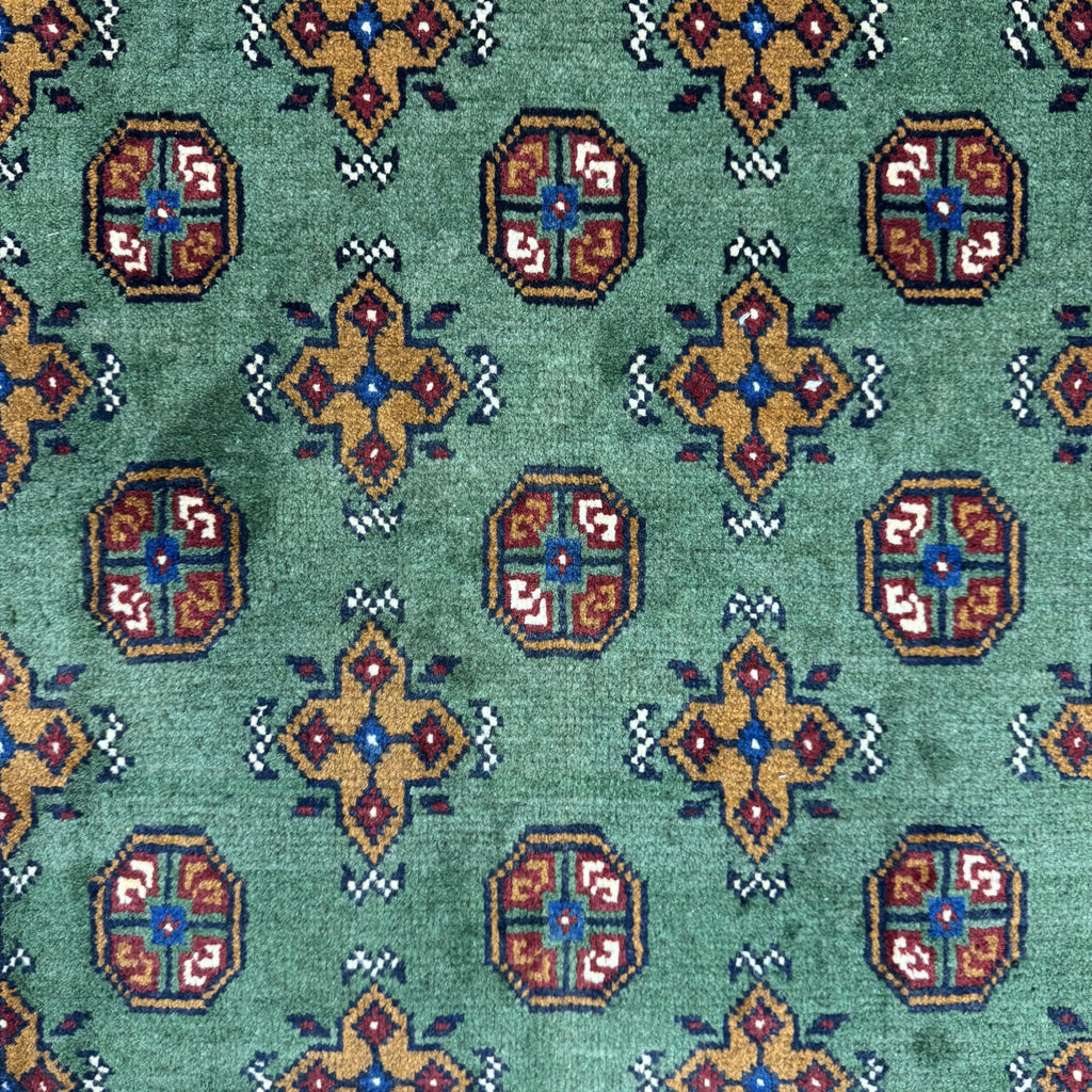 160 x 102 cm Hand-Knotted Color Afghan Akche – Wool Rug